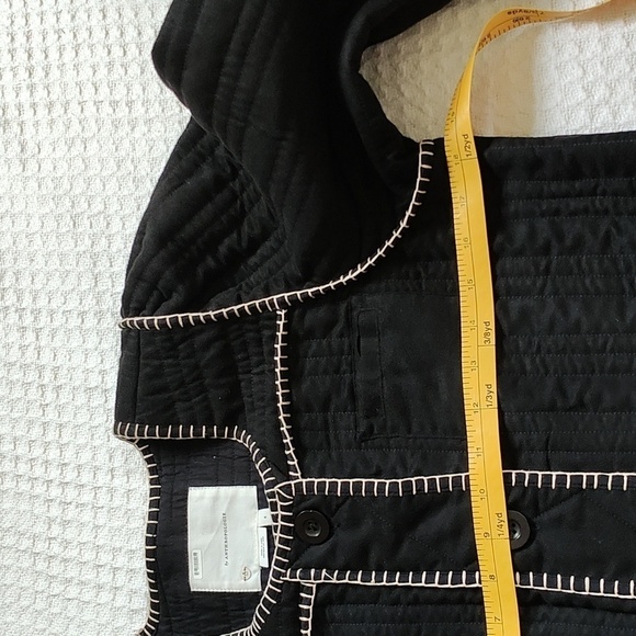 New Anthropologie Stitched Jacket Size S - Picture 12 of 14